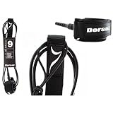 ProComp Big Wave Surfboard Leash  DESIGN: Day-to-day performance and strength, the Black Premium Comp Leash will perform to the highest standard in a wide range of conditions.  FEATURES: