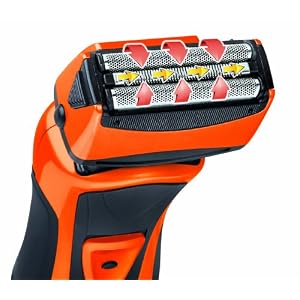 AEG HR 5626, shaver Trocken Akku-/Netzbetrieb orange/black - Image 5