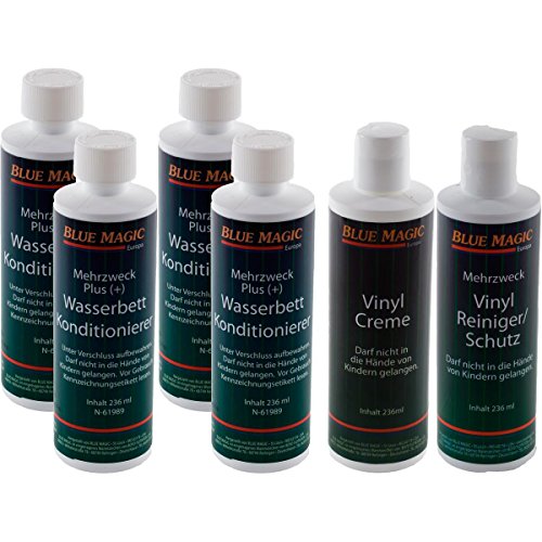 BLUE MAGIC 4x Conditioner 236 ml + 1x Vinylreiniger + 1x Creme