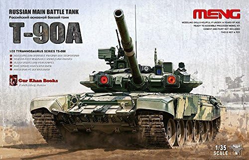 1:35 Russian T-90 Main Battle Tank by Men model