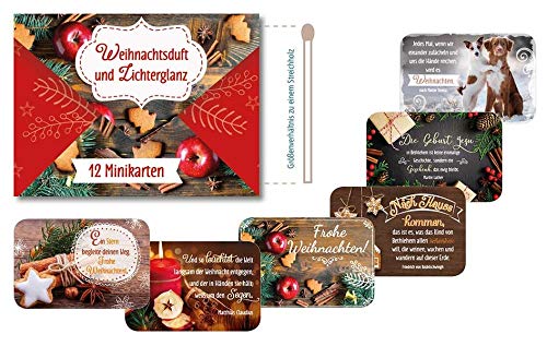 Télécharger Weihnachtduft und Lichterglanz. 12 Minikarten livre En ligne