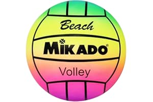 CUCUBA Ballon de Volley Beach Volley en Caoutchouc Modèle Doux Léger Entraînement ou Match