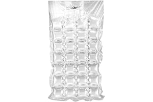 WESTOCK WE-STOCK 7 Sacchetti Ghiaccio da 28 Cubetti - 196 Cubetti Pronti per il Tuo Drink Freddo!