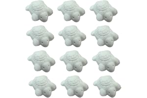 TONIA Lot de 12 blocs de calcium pour tortues – Renforce la coque, purifie l'eau, supplément vitamine