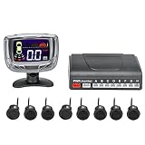 instalar sensor de proximidad coche Pantalla LCD muestra donde cualquier ocultas se encuentran obstáculos para que puedas inversa con facilidad