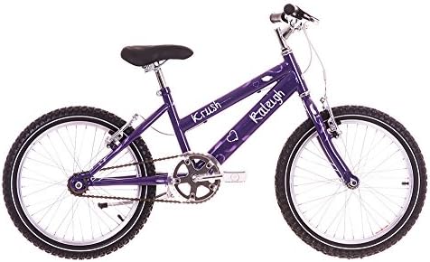 Raleigh Krush 18" Childrens Bike - Purple - Girls (11 Inch Frame)