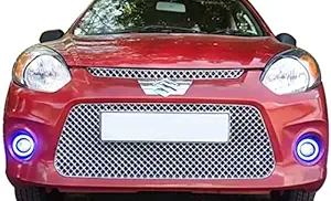 AUTOFORMERS Front Chrome Grill Bentley Style Compatible with alto 800 Type-3(2016-2018)