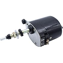 KIMISS Scheibenwischermotor Für Traktor - 12V Ersatzmotor | Kompatibel Mit 01287358 7731000001