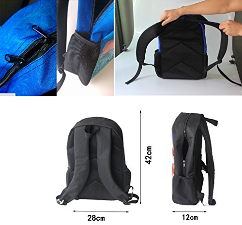 KVbaby Sac à Dos Enfant Joli Chat/Chien 3D Daypack Sac école Scolaire Cartable -Adapté à l'école, aux voyages, à l'extérieur