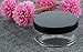 Homgaty 50g Empty Plastic Sifter Jar with Screw Lids for Cosmetics Powder Makeup Cream Glitter