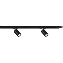 Raccord D'angle 90° Pour Rail éclairage - Noir Mat - Compatible Système 230V - Installation Facile IP20