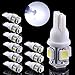 Produktbild K-Bright 10pcs / lot T10 24V 5SMD LED 5050 Auto-LKW-Licht Keil Lampe Anzeigelampen Super Bright, Auto-Lizenz-Lampenplatte Dome Türseite Markierungsbirnen Kaltes Weiß (6000K) LKW