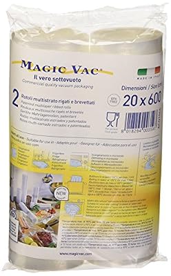Magic Vac ACO1066 Rouleau de film alimentaire 20 x 600 cm