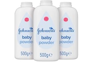 Johnson's Baby Powder Multipack – Leaves Skin Soft and Smooth – Ideal for Delicate Skin – 3 x 500 g