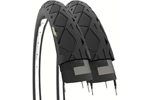 ECOVELO 2 COPERTONI 26 X 1.50 (40-559) PNEUMATICI SLICK GOMME PER MTB MOUNTAIN BIKE BICICLETTA IBRIDA STRADALI