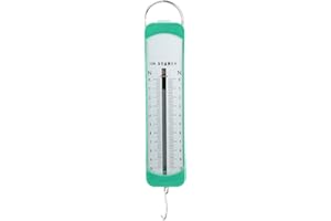 OUMEFAR Newton Meter Spring Dynamometer Spring Force Mete Spring Balance Scales Force Gauge for Education Science Experiments