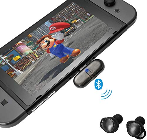 GuliKit Route+ PRO Bluetooth Transmitter Wireless Audio USB-C Adapter, Low Latency AptX, MIC-Unterstützung, mit U-Anschluss, passend für AirPods, Echo, kabellose Gaming-Kopfhörer. (Route+?Black)