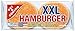 Produktbild Gut & Günstig 4 XXL Hamburger Buns mit Sesam 300g