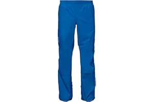 VAUDE Regenhose Herren Drop Pants lI, wasserdichte Outdoorhose für Fahrrad, leichte Überhose, atmungsaktive Fahrradhose, schnell überziehbar