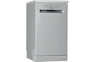 Hotpoint Aquarius Slimline Freestanding Dishwasher - Silver