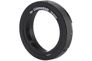Celestron 93419 T-Ring Adapter for Canon EOS Digital Cameras, Black