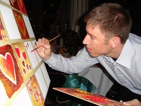 14-teiliges Künstler Pinselset für Acrylfarben, Aquarellfarben und Ölfarben geeignet * handgefertigt * 7 Naturhaarpinsel & 6 Kunsthaarpinsel * kostenloses Etui * nicht haarend * 1 Jahr Garantie - 6