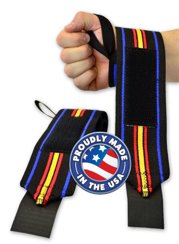 Titan Support Systems THP Powerlifting Wrist Wraps (12 inch length)