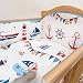 5 Pcs Baby Nursery All Round Bumper Set, 120x60cm 360cm long, Bedding Suits Cot - Pattern 16