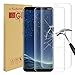 Produktbild Nasharia [2 Stück] Galaxy S8 Plus Schutzfolie Displayschutz, 9H Härtegrad, 99% Transparenz Full HD, Anti-Fingerabdruck Hohe Qualität Gehärtetem Glass, Anti-Kratzer Displayschutzfolie Für Samsung