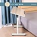 Produktbild HPLL Lapdesks Bett Computer Klapptisch mit Universalrad Einstellbare Bett Faltbare Laptop Tisch für Fach Schlafsofa Strand Balkon Garten Indoor Home Office Couchtisch (2 Größe Optional)