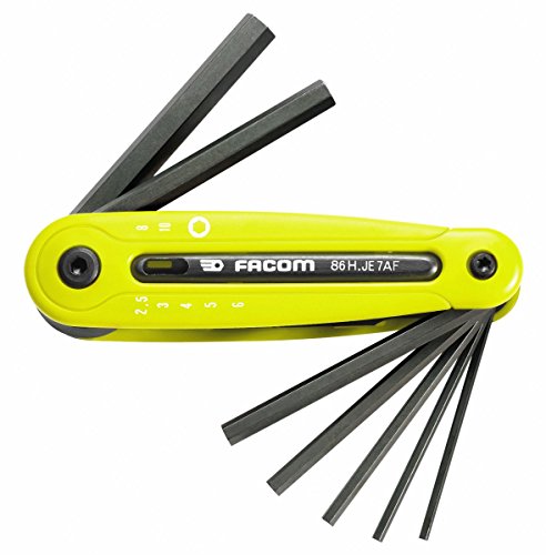 FACOM 86H.JU6F - 6 LLAVES MACHO 6 CARAS FLUORESCENTE EN...