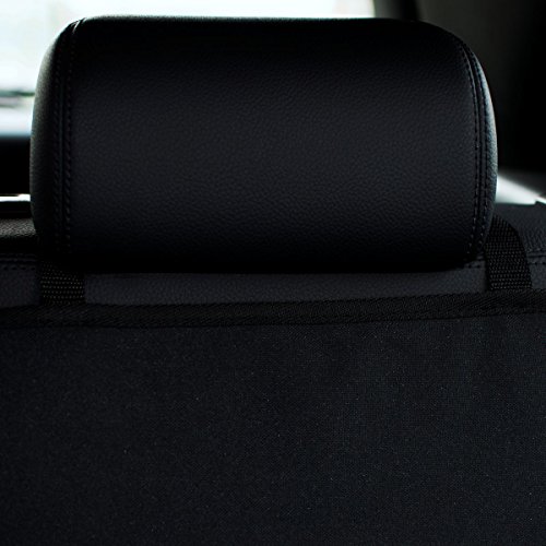 SET (2 Stück) Auto Sitzauflage / Unterlage für Kindersitz / Sitzerhöhung / Babyschale KUNSTLEDER - 4