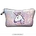Smallbox Cute Funny Cute Girls Series Funny Life 3D printing Cosmetic Bag Pencil Case (unicorn)