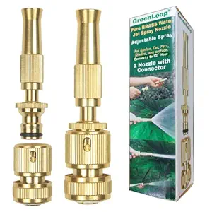 GreenLoop Pure BRASS Water Spray Nozzle 1/2