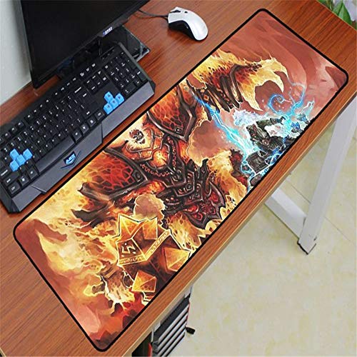 Preisvergleich Produktbild Mauspad Gummi waschbar Computerspiel Computer Tastatur Mauspad 2 700x300x2