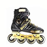 Patines en línea ajustables de gran calidad. Este es un gran patín con componentes de calidad y botas, ruedas y tapón a juego con el color, una necesidad para cualquier patinadora junior.