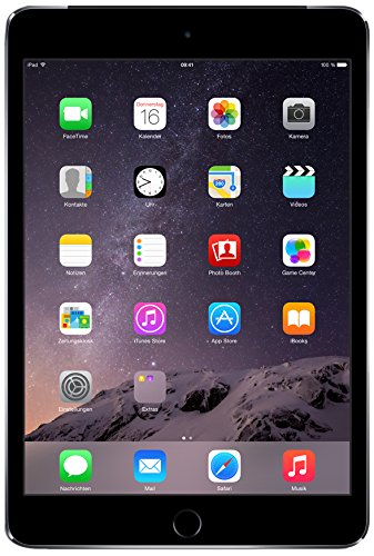 Preisvergleich Produktbild Apple iPad Mini 3 64GB 4G - Space Grau - SIM-Free