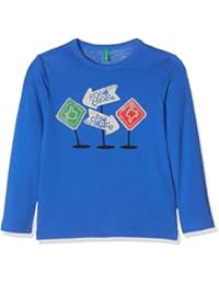 United Colors of Benetton T-Shirt Longsleeve, Camisa Manga Larga para Niños