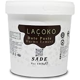 LA&Ccedil;OKO Hurma Ezmesi 1kg | Şekersiz & Katkısız | İlave Şeker İ&ccedil;ermez | Glutensiz Vegan | Sporcu, Diyet ve Sağlıklı Beslenme İ&ccedil;