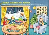 Image de Lichter strahlen im Advent: Ein Adventskalender zjm Vorlesen und Ausschneiden