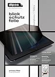 dipos I Blickschutzfolie matt passend für Acer Aspire Switch 10 E Pro 7 Sichtschutz-Folie Display-Schutzfolie Privacy-Filter