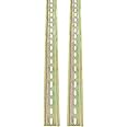 RACO DIN Rail Slotted Iron Mounting Guide MCB Mounting DB Rail 1 Meter Length Pack of (2)