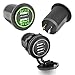 Produktbild Watermark 4,2A USB Einbau Steckdose Ladegerät 12V 24V Adapter KFZ LKW Boot LED grün 2 x 2,1A