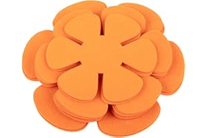 PUUPAA 12 protectores para ollas, almohadillas protectoras de sartenes más grandes y gruesas, 3 tamaños diferentes, protectores de sartén apilables de 8/10/12 pulgadas para proteger y separar ollas y