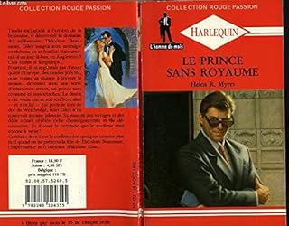 jaquette livre Le prince sans royaume - kiss me kate