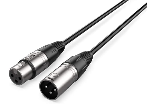 Audibax Silver Cable XLR Macho a XLR Hembra 3m Negro