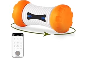SKYMEE Fury Bone Giocattoli interattivi per Animali Domestici Intelligenti per Cani e Gatti Interni all'aperto, sicuri e durevoli, Facile Controllo Manuale e Automatico Tramite App