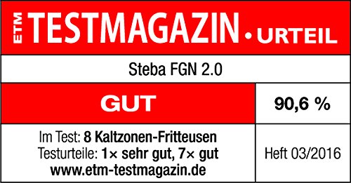 Steba FGN 2.0 XXL-Fritteuse, 6 L Volumen, 3 Körbe, perfekt für ganze Fische - 5