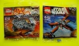 Lego Star Wars Poe's X-Wing Fighter & Lego Star Wars Tie Advanced Prototype set - lego First Order Polybag 30275 + 30278 Building Set by LEGO - Lego