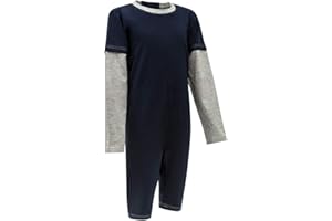 SPECIALKIDS.COMPANY Kaycey Zip back Long Sleeve Short Leg Jumpsuit For Boys And Girls, Adaptive Clothing For Kids with Special Needs, Soft Cotton